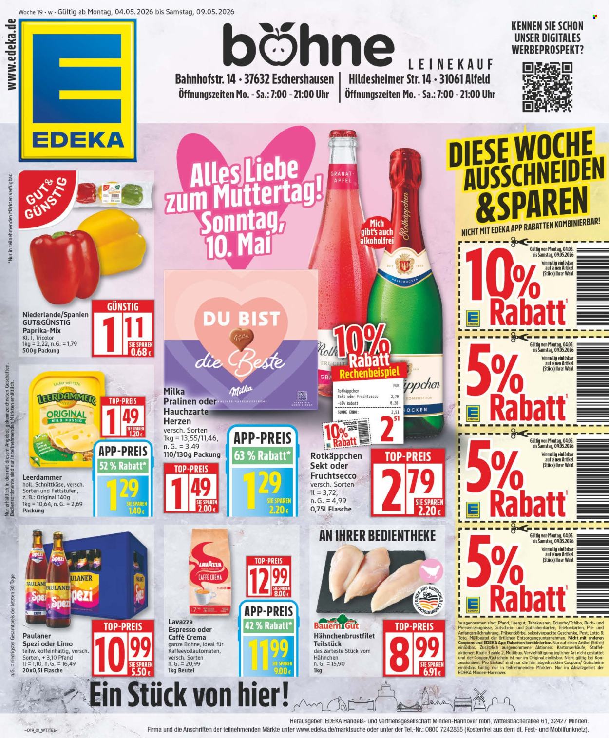 Edeka Prospekte  - 4.05.2026 - 9.05.2026. Seite 1