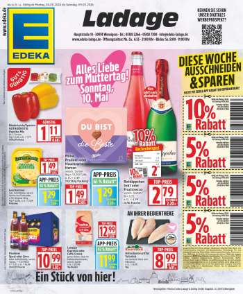 Prospekte Edeka - 4.05.2026 - 9.05.2026.