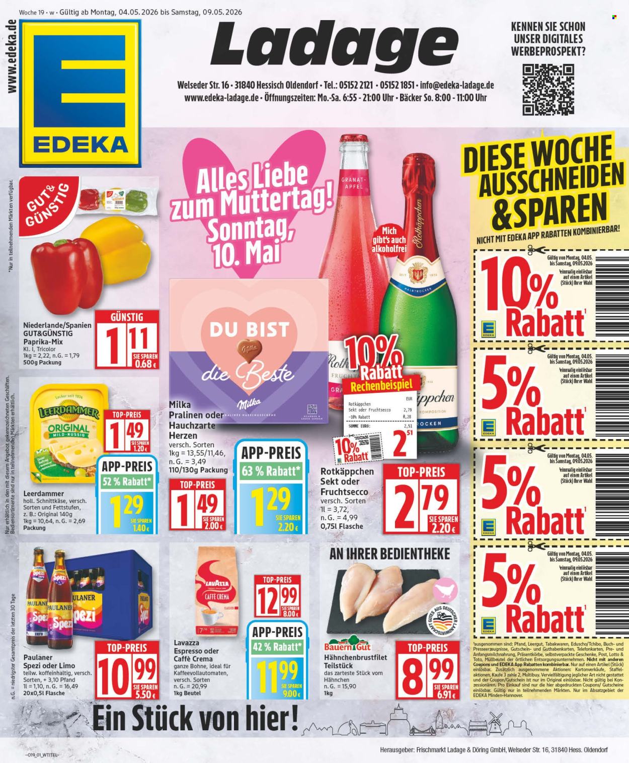 Edeka Prospekte  - 4.05.2026 - 9.05.2026. Seite 1