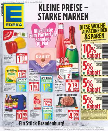 Prospekte Edeka - 4.05.2026 - 9.05.2026.