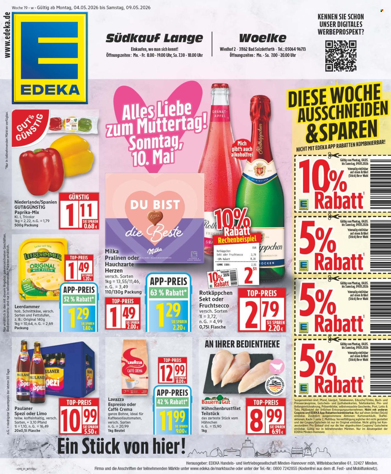 Edeka Prospekte  - 4.05.2026 - 9.05.2026. Seite 1
