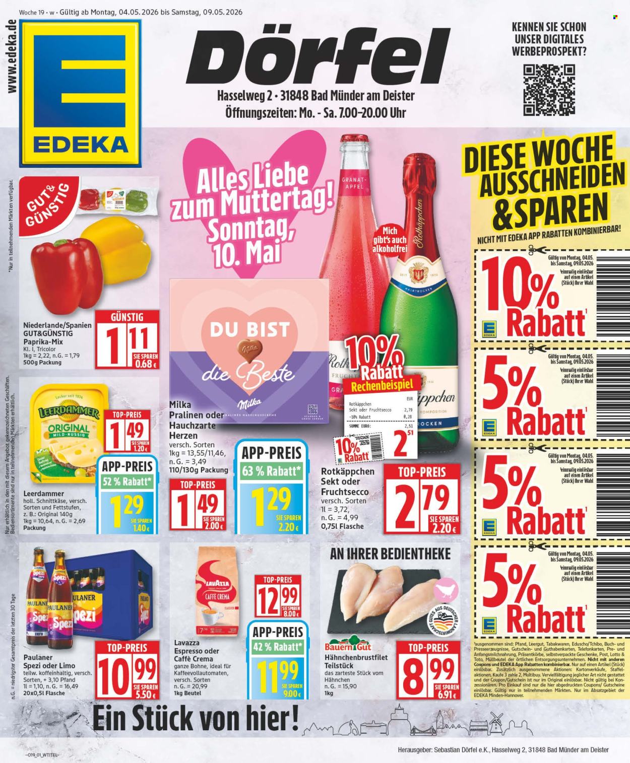 Edeka Prospekte  - 4.05.2026 - 9.05.2026. Seite 1