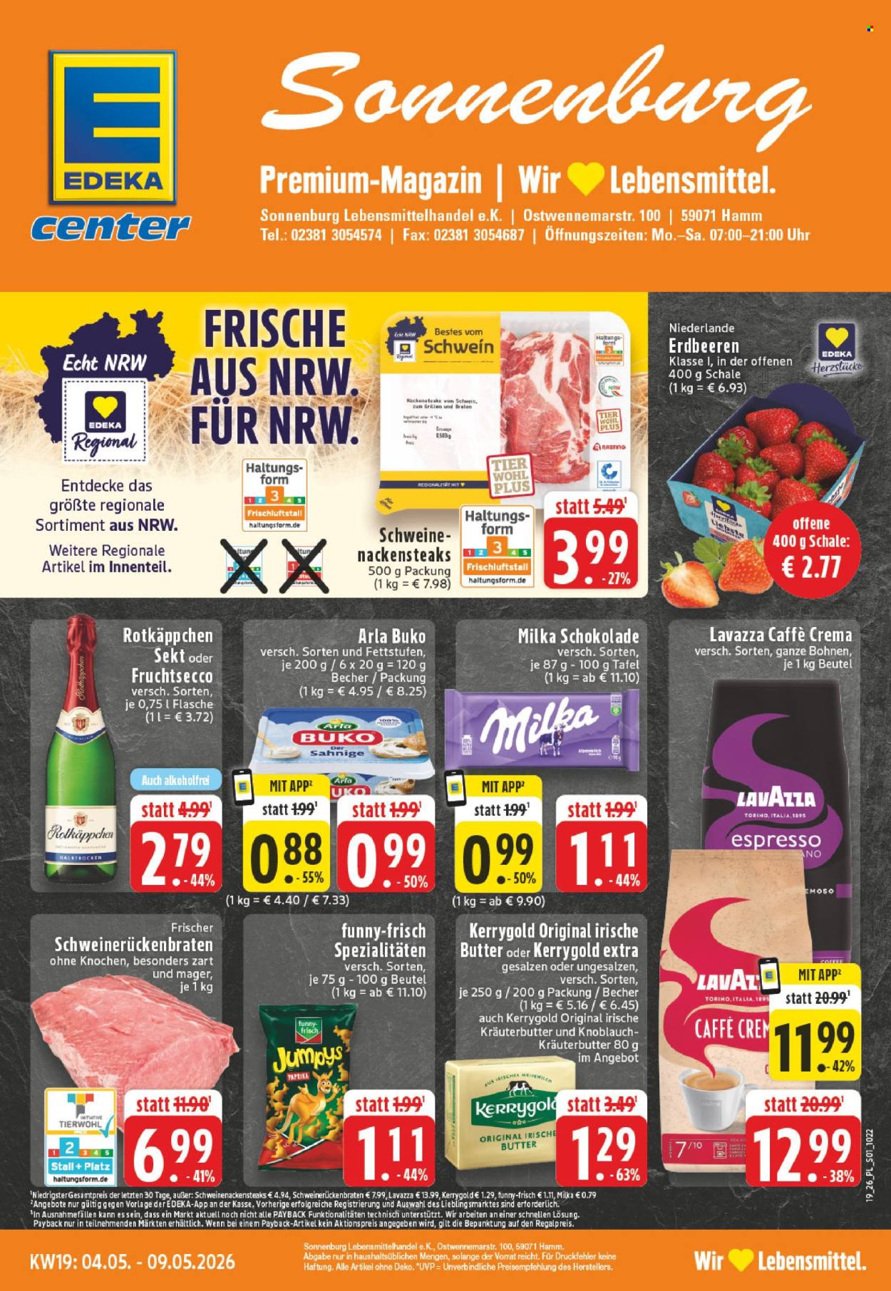 E center Prospekte  - 4.05.2026 - 9.05.2026. Seite 1