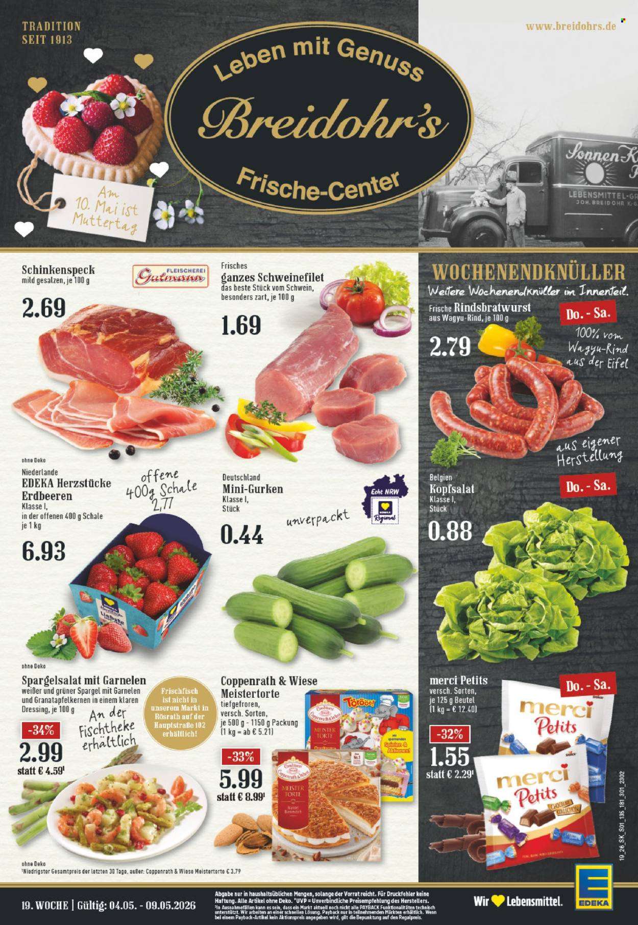 E center Prospekte  - 4.05.2026 - 9.05.2026. Seite 1