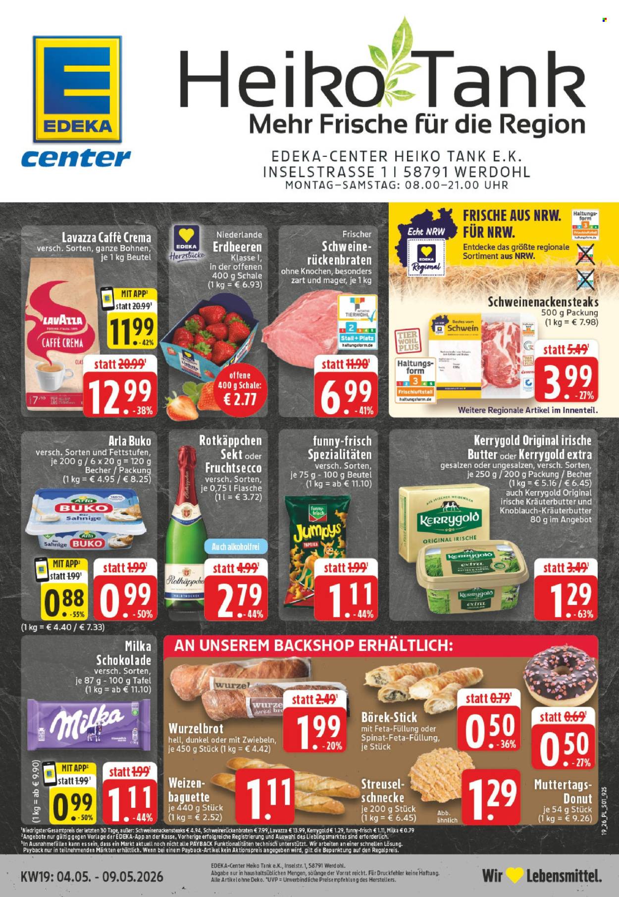 E center Prospekte  - 4.05.2026 - 9.05.2026. Seite 1
