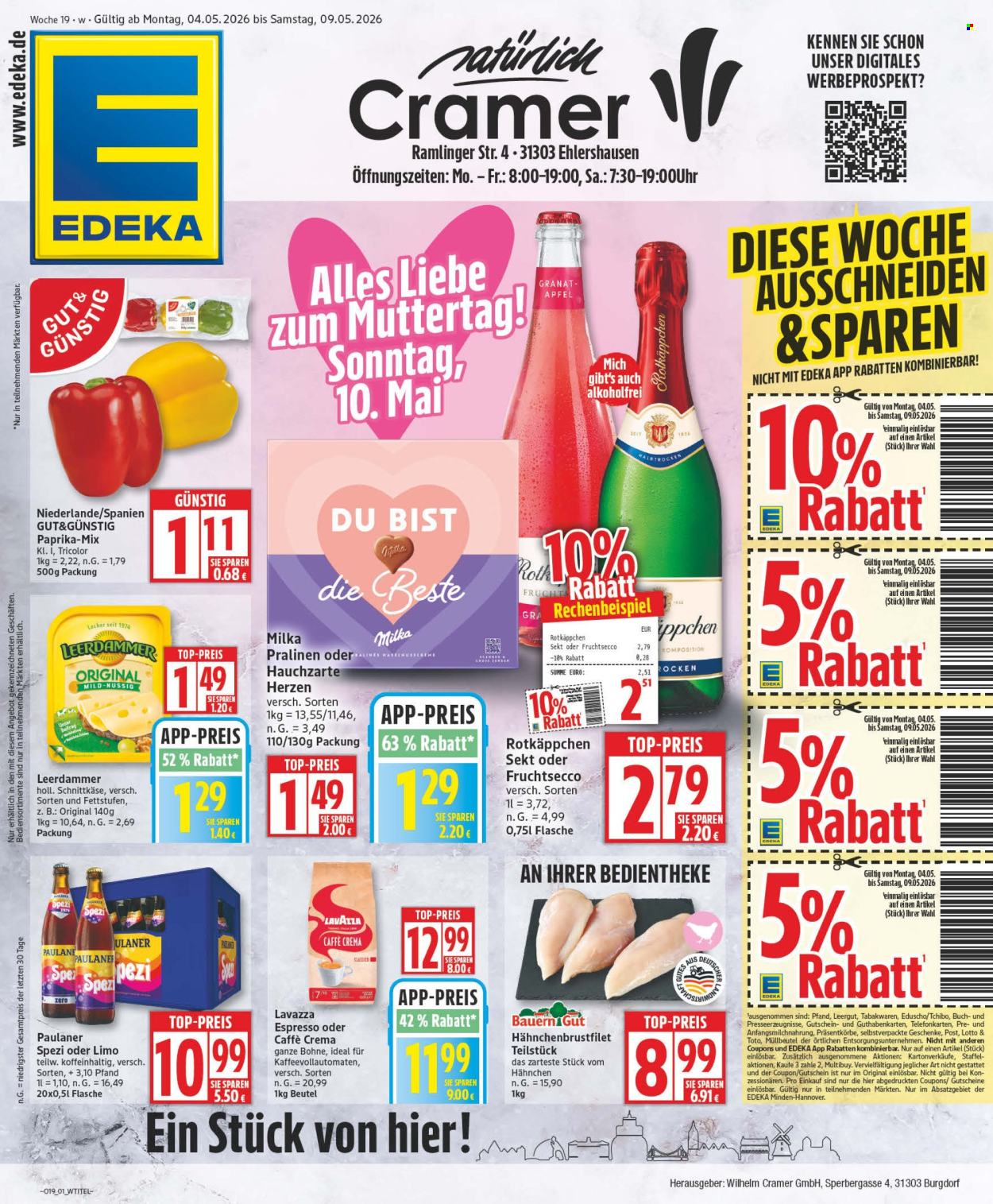 Edeka Prospekte  - 4.05.2026 - 9.05.2026. Seite 1