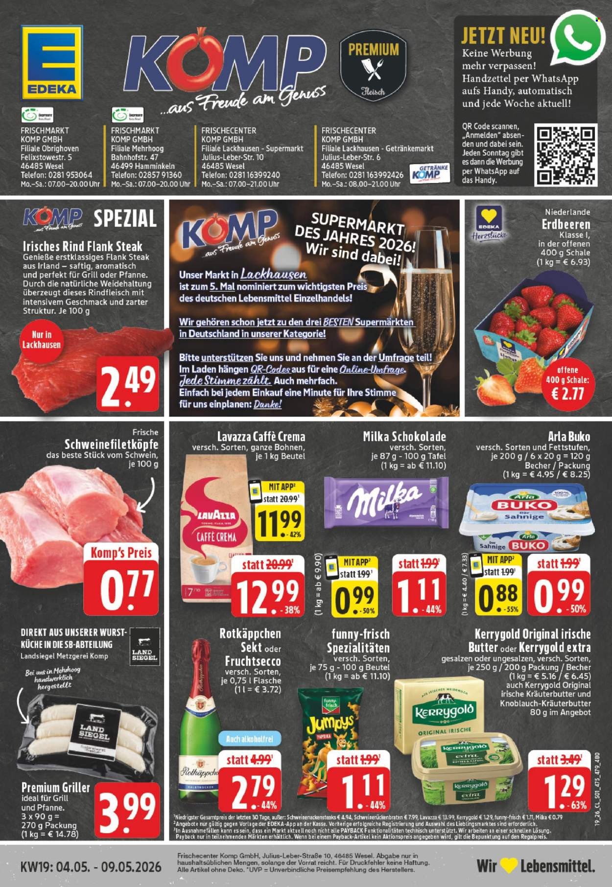 Edeka Prospekte  - 4.05.2026 - 9.05.2026. Seite 1