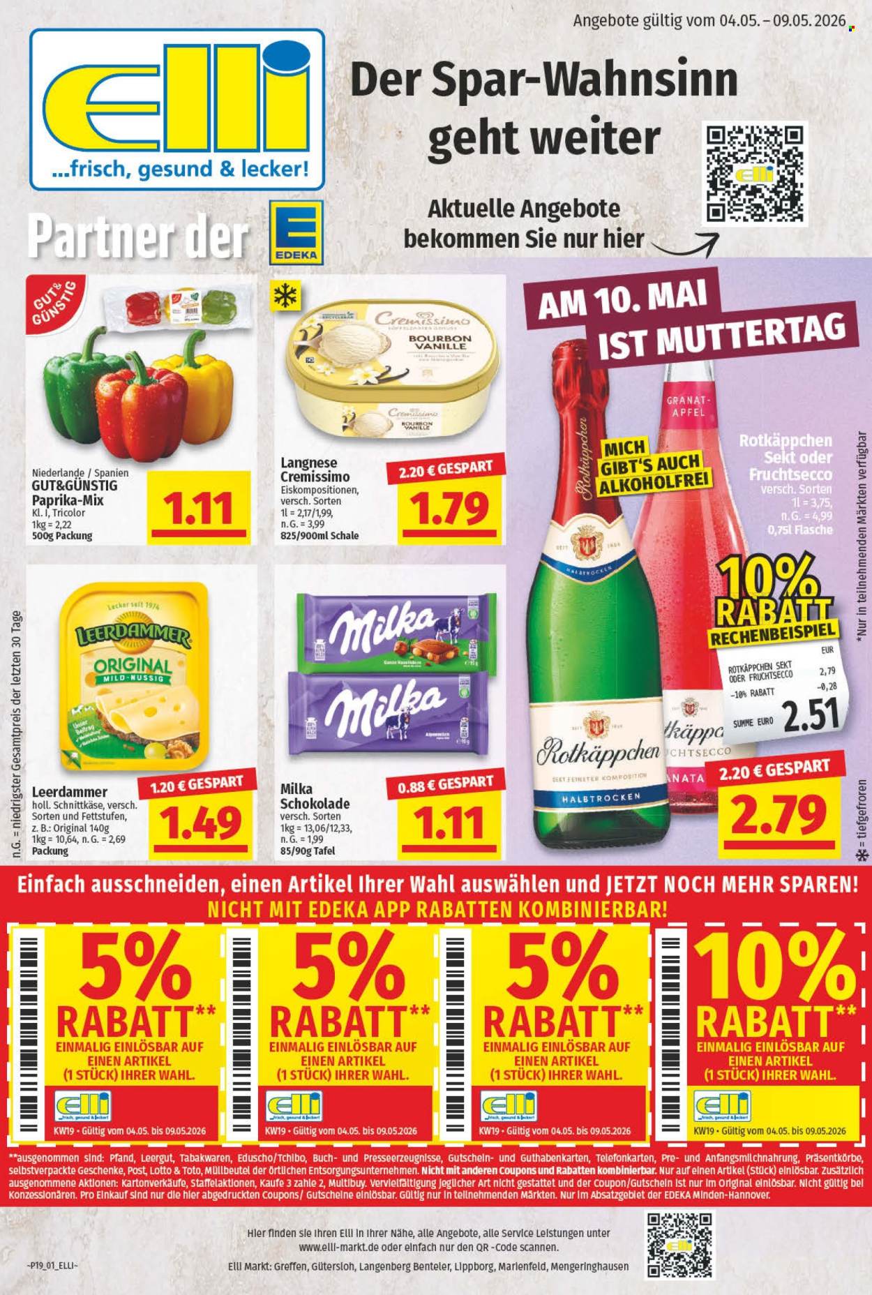 Edeka Prospekte  - 4.05.2026 - 9.05.2026. Seite 1