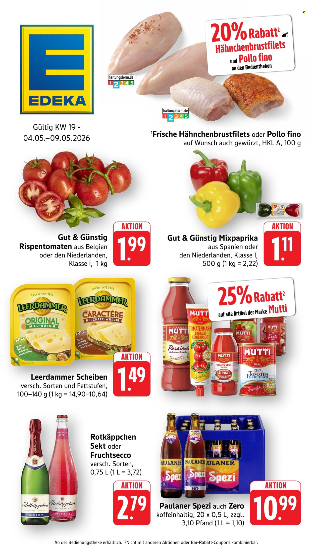 Edeka Prospekte  - 4.05.2026 - 9.05.2026. Seite 1