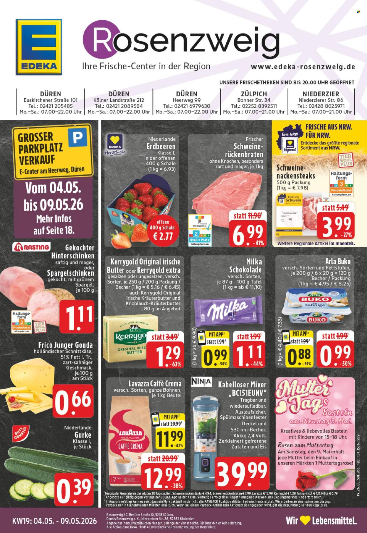 Edeka Prospekte  - 4.05.2026 - 9.05.2026. Seite 1