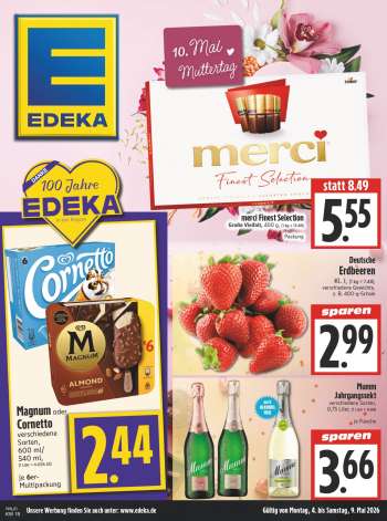 Prospekte Edeka - 4.05.2026 - 9.05.2026.