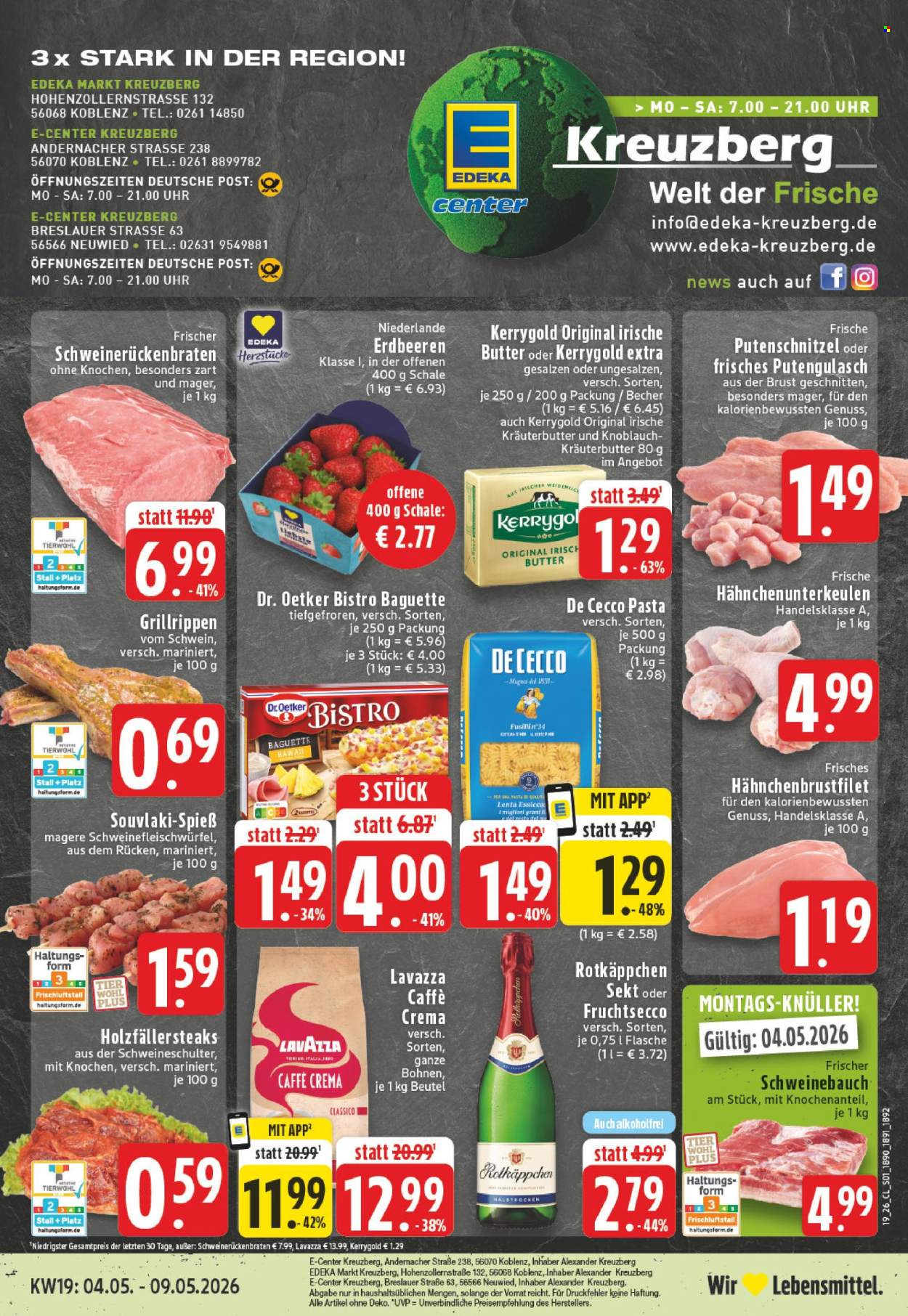 E center Prospekte  - 4.05.2026 - 9.05.2026. Seite 1