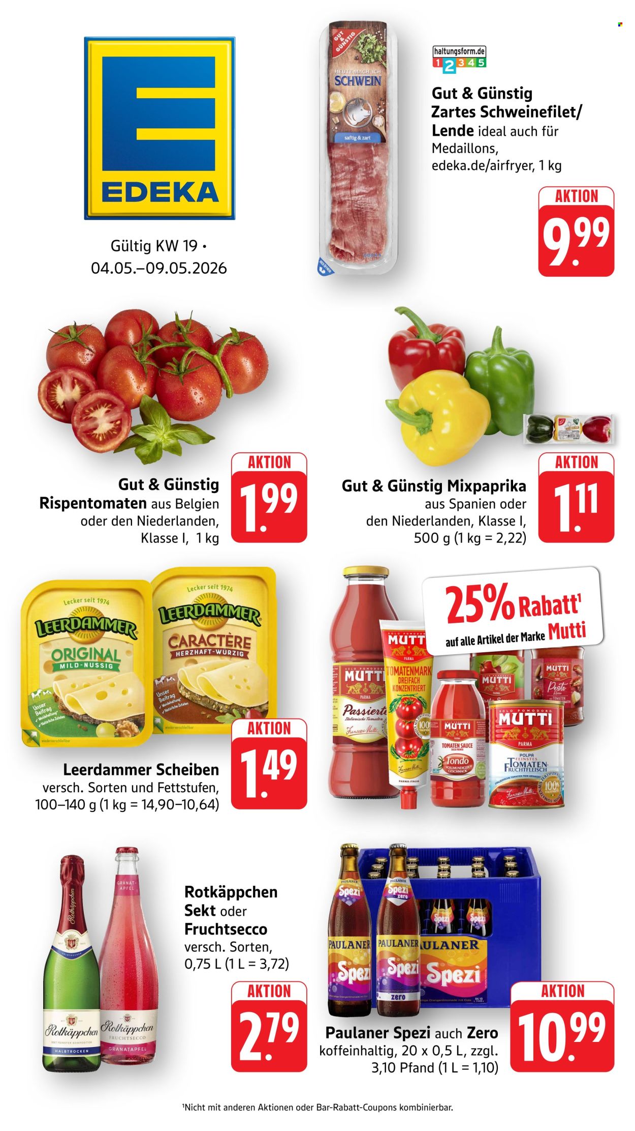 Edeka Prospekte  - 4.05.2026 - 9.05.2026. Seite 1