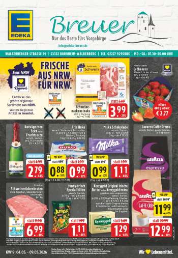 Prospekte Edeka - 4.05.2026 - 9.05.2026.
