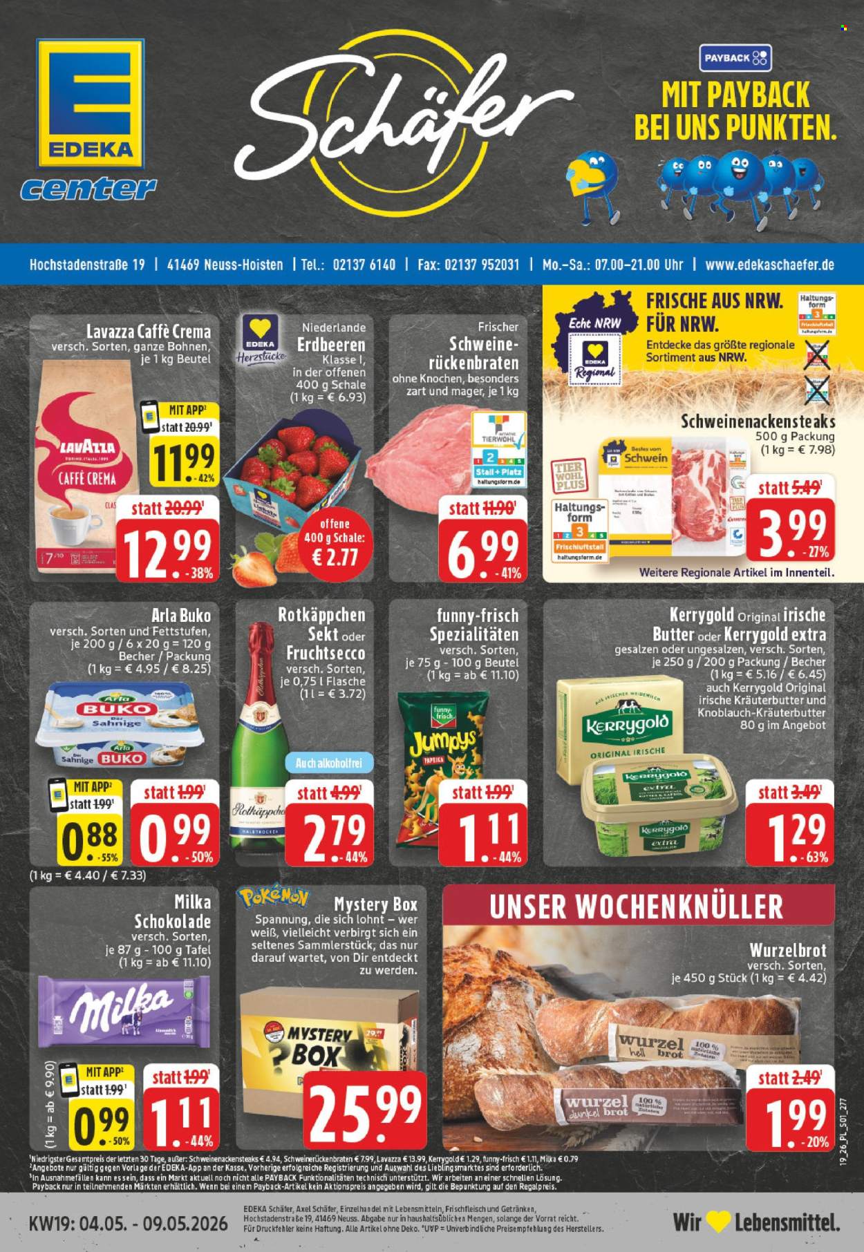 E center Prospekte  - 4.05.2026 - 9.05.2026. Seite 1