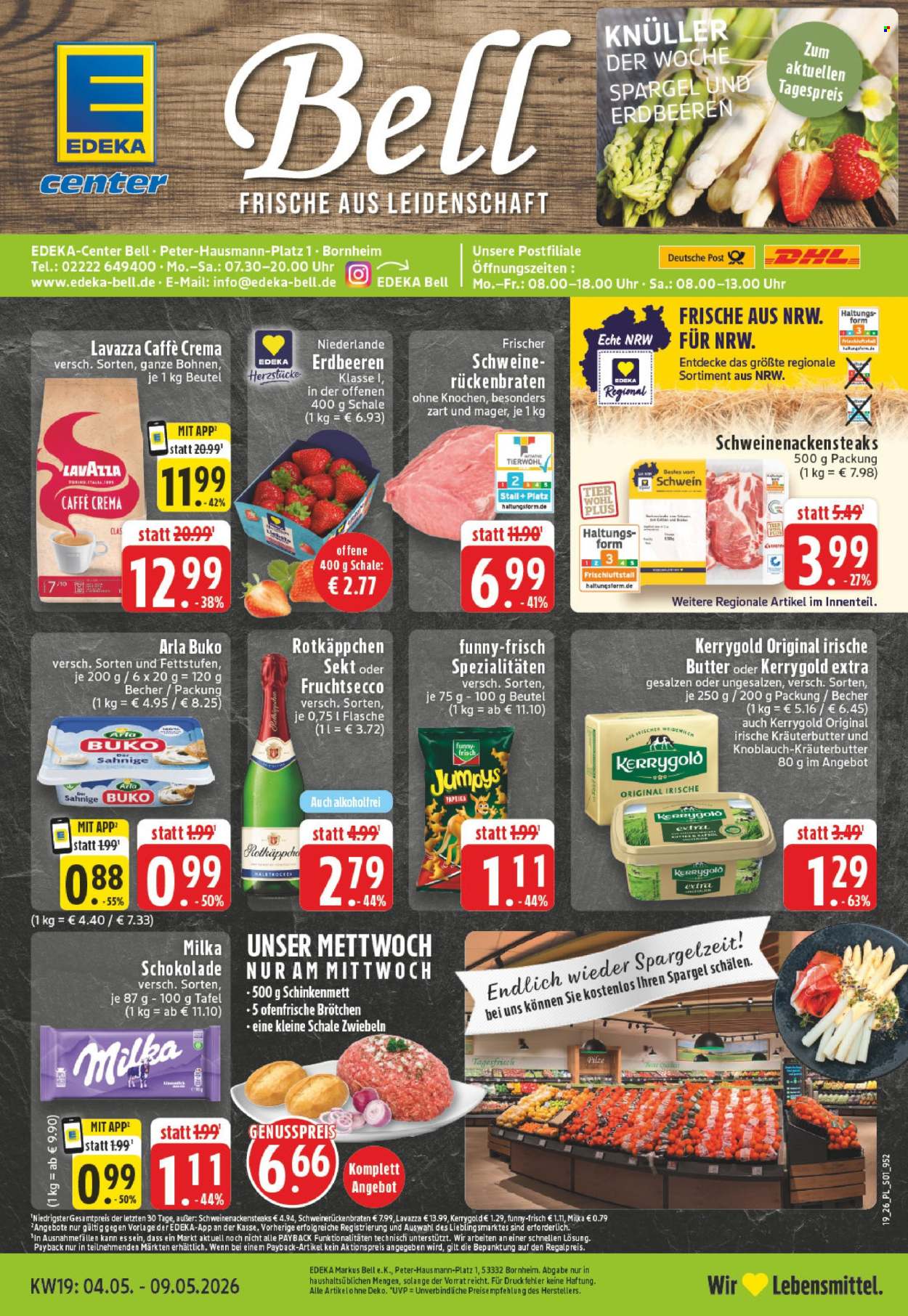 E center Prospekte  - 4.05.2026 - 9.05.2026. Seite 1