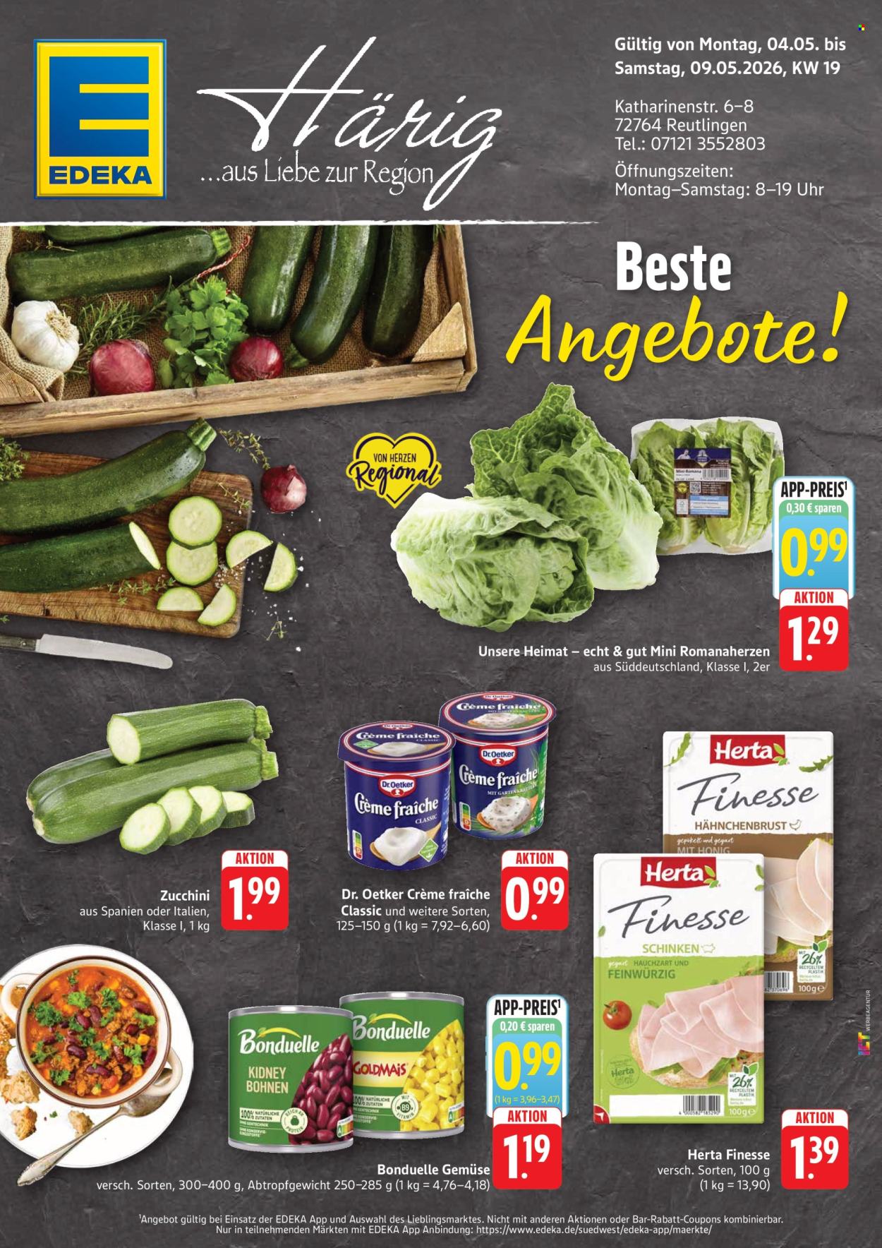 Edeka Prospekte  - 4.05.2026 - 9.05.2026. Seite 1