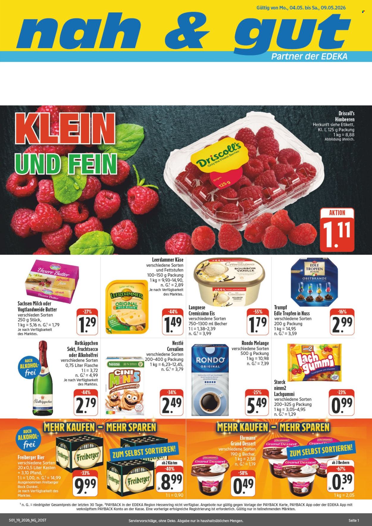Edeka Prospekte  - 4.05.2026 - 9.05.2026. Seite 1