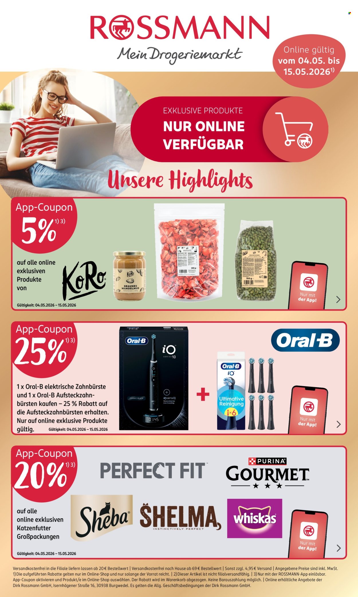 Rossmann Prospekte  - 4.05.2026 - 15.05.2026. Seite 1