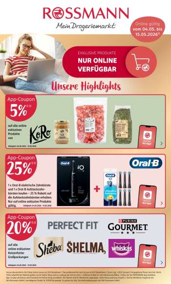 Prospekte Rossmann - 4.05.2026 - 15.05.2026.