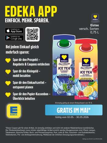 Prospekte Edeka - 4.05.2026 - 9.05.2026.