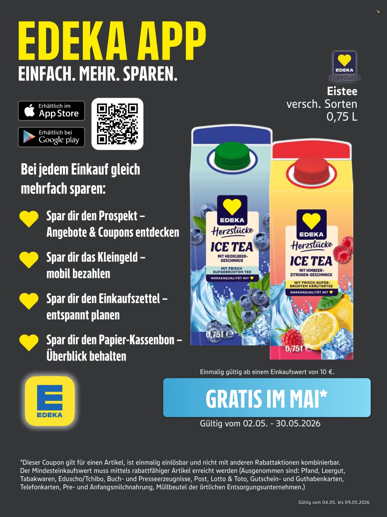 Edeka Prospekte  - 4.05.2026 - 9.05.2026. Seite 1