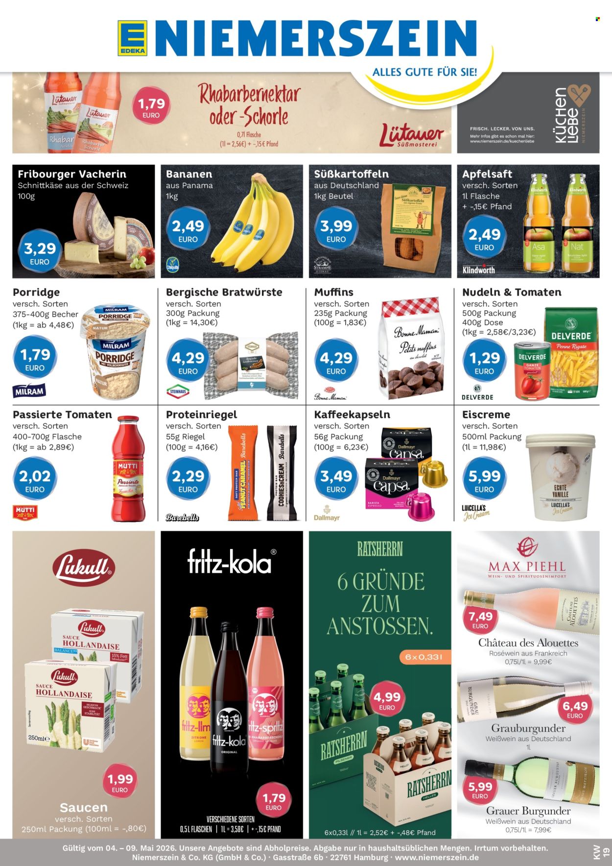 Edeka Prospekte  - 4.05.2026 - 9.05.2026. Seite 1