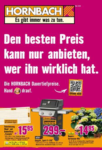 Prospekte Hornbach - 6.05.2026 - 20.05.2026.