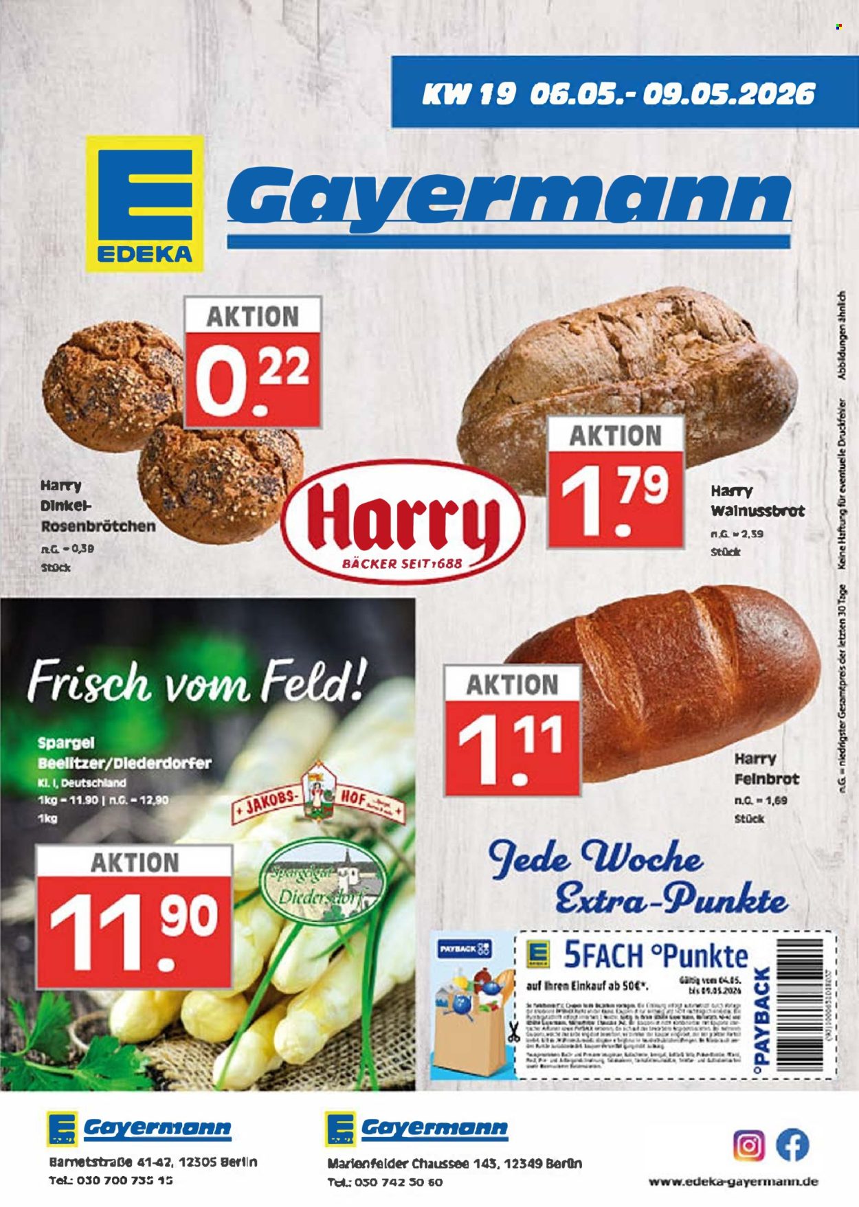 Edeka Prospekte  - 4.05.2026 - 9.05.2026. Seite 1