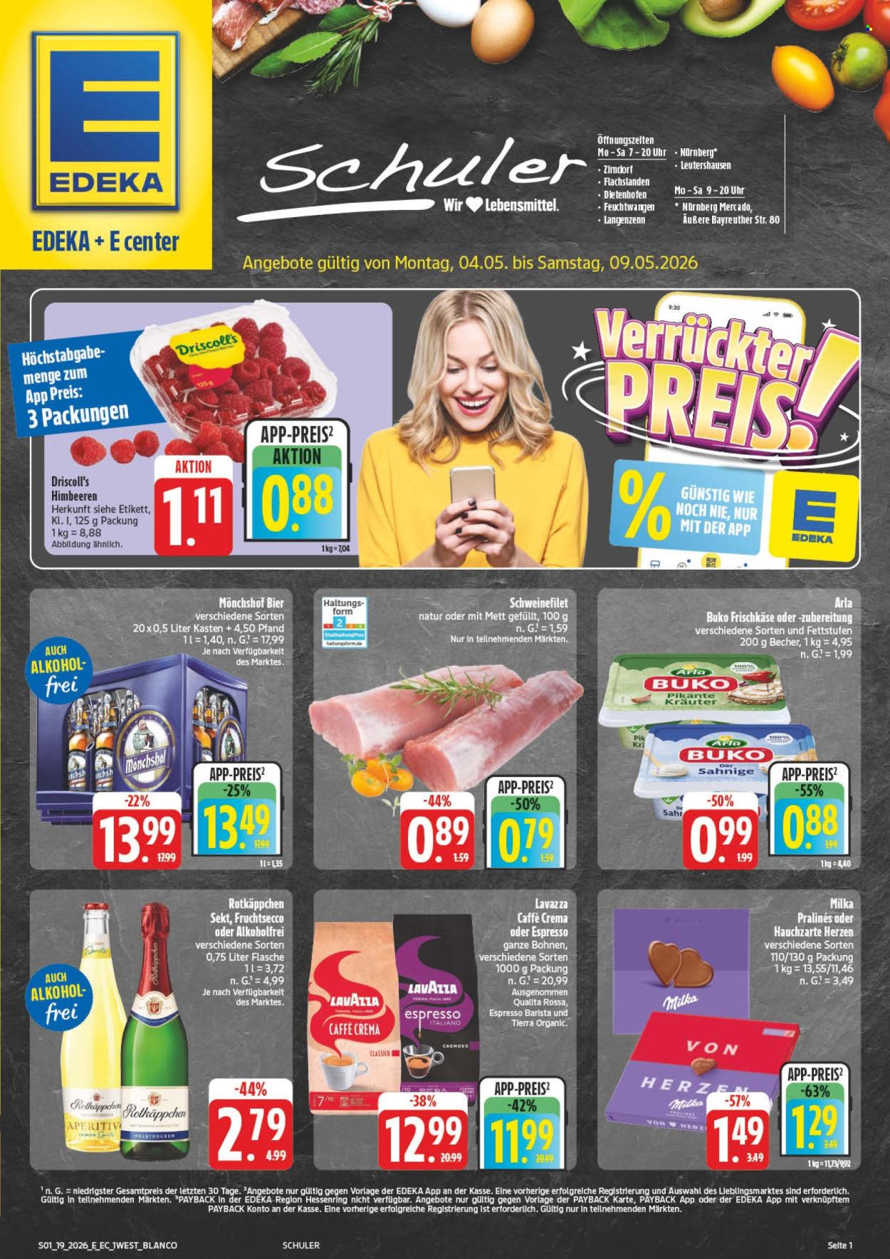 Edeka Prospekte  - 4.05.2026 - 9.05.2026. Seite 1
