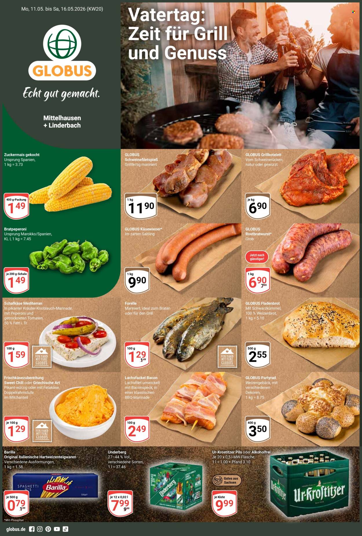 Globus Prospekte  - 11.05.2026 - 16.05.2026. Seite 1