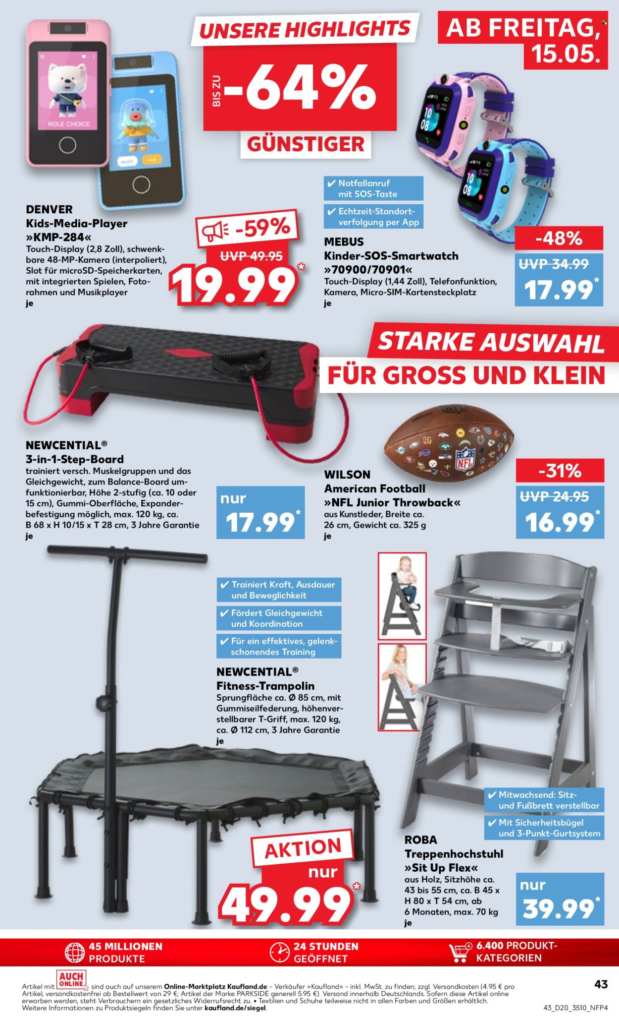 Kaufland Prospekte  - 15.05.2026 - 20.05.2026. Seite 43