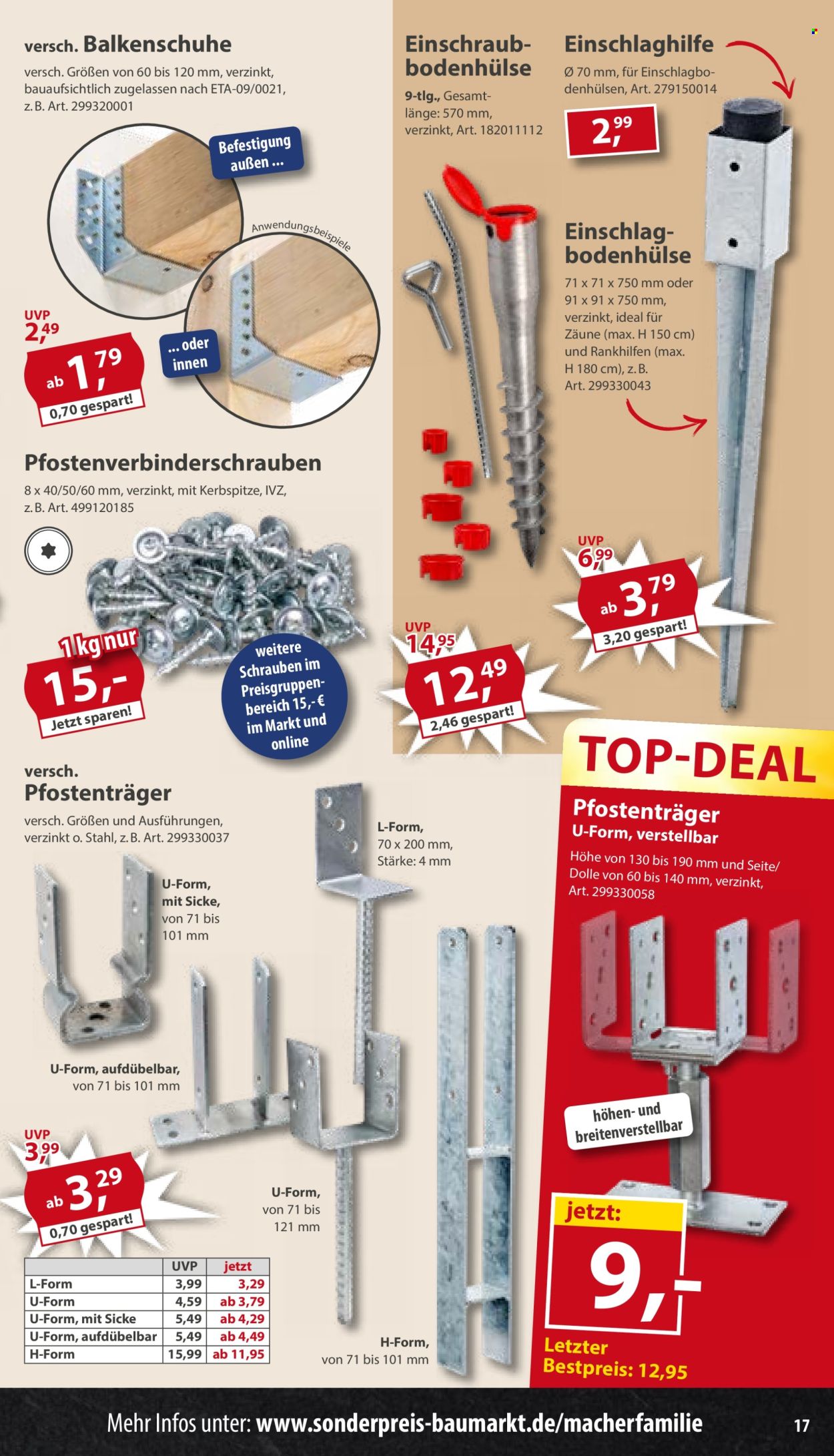 Sonderpreis-Baumarkt Prospekte  - 16.05.2026 - 22.05.2026. Seite 17