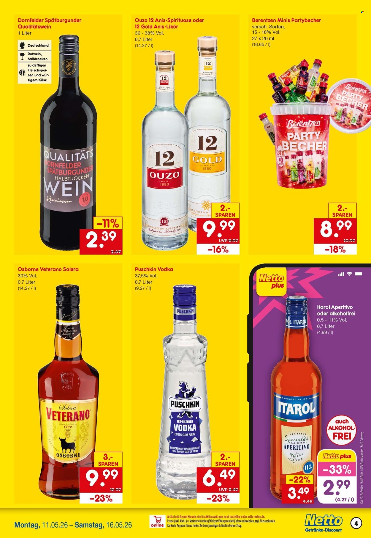 Netto Marken-Discount Prospekte  - 11.05.2026 - 16.05.2026. Seite 4