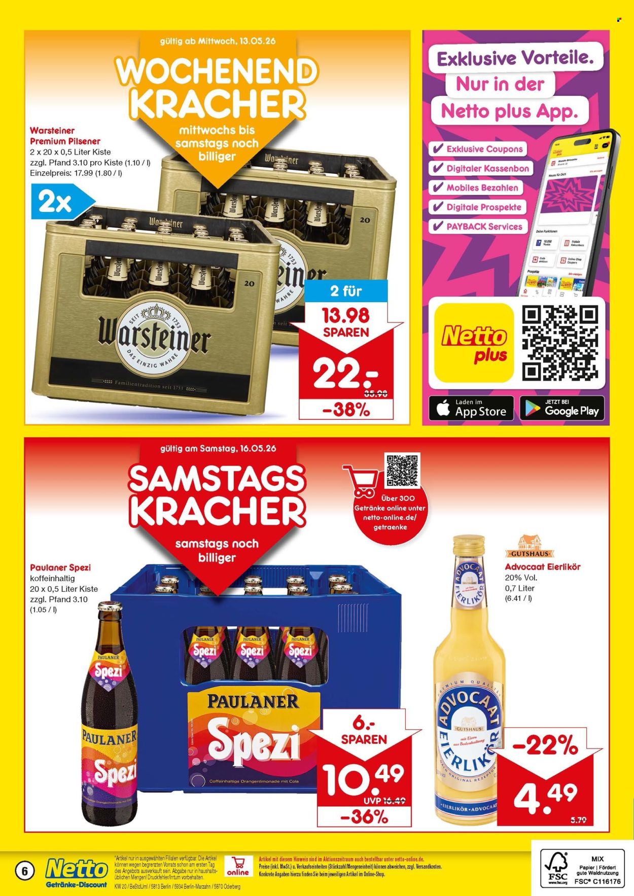 Netto Marken-Discount Prospekte  - 11.05.2026 - 16.05.2026. Seite 6