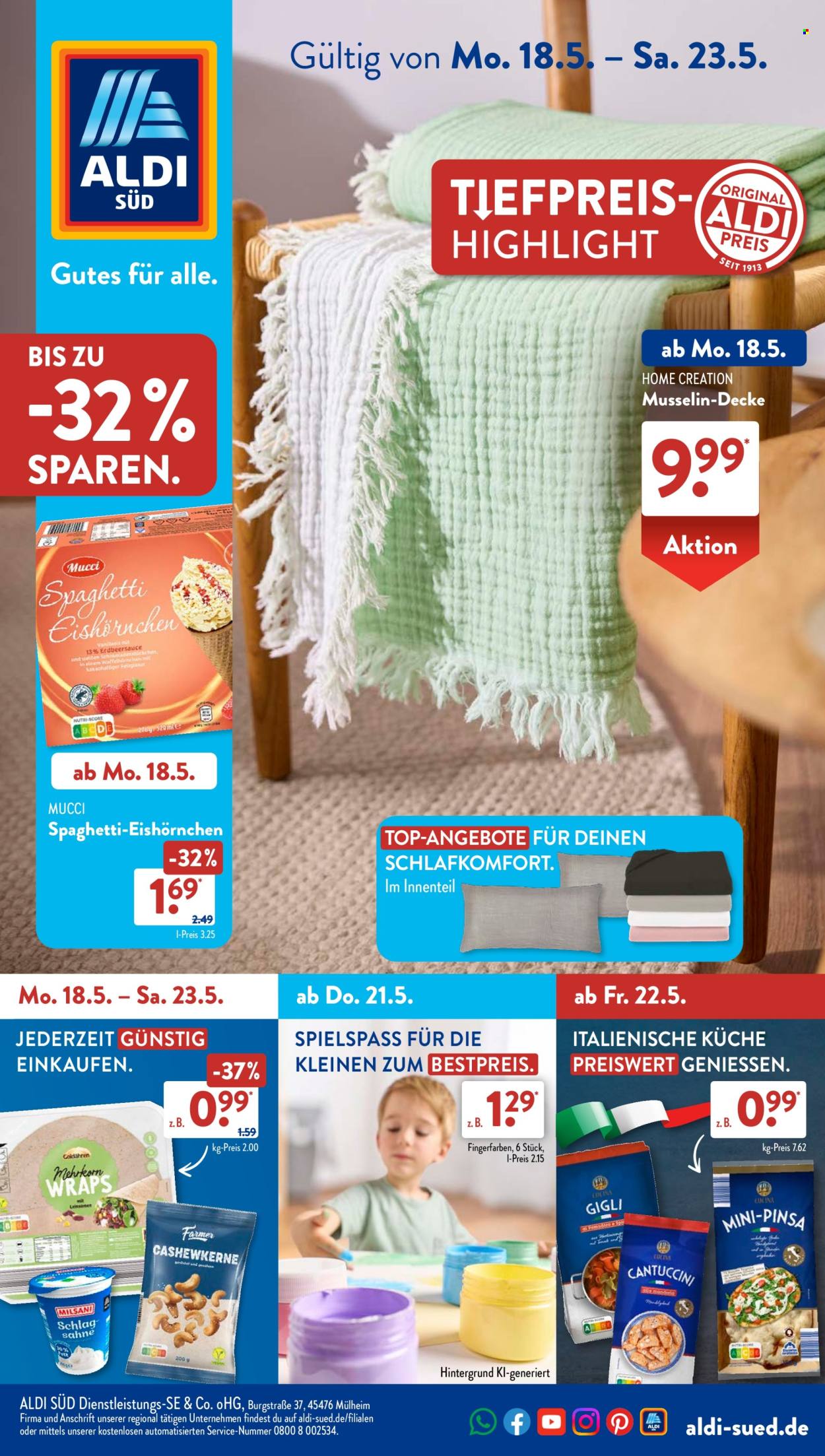 ALDI SÜD Prospekte  - 18.05.2026 - 23.05.2026. Seite 1