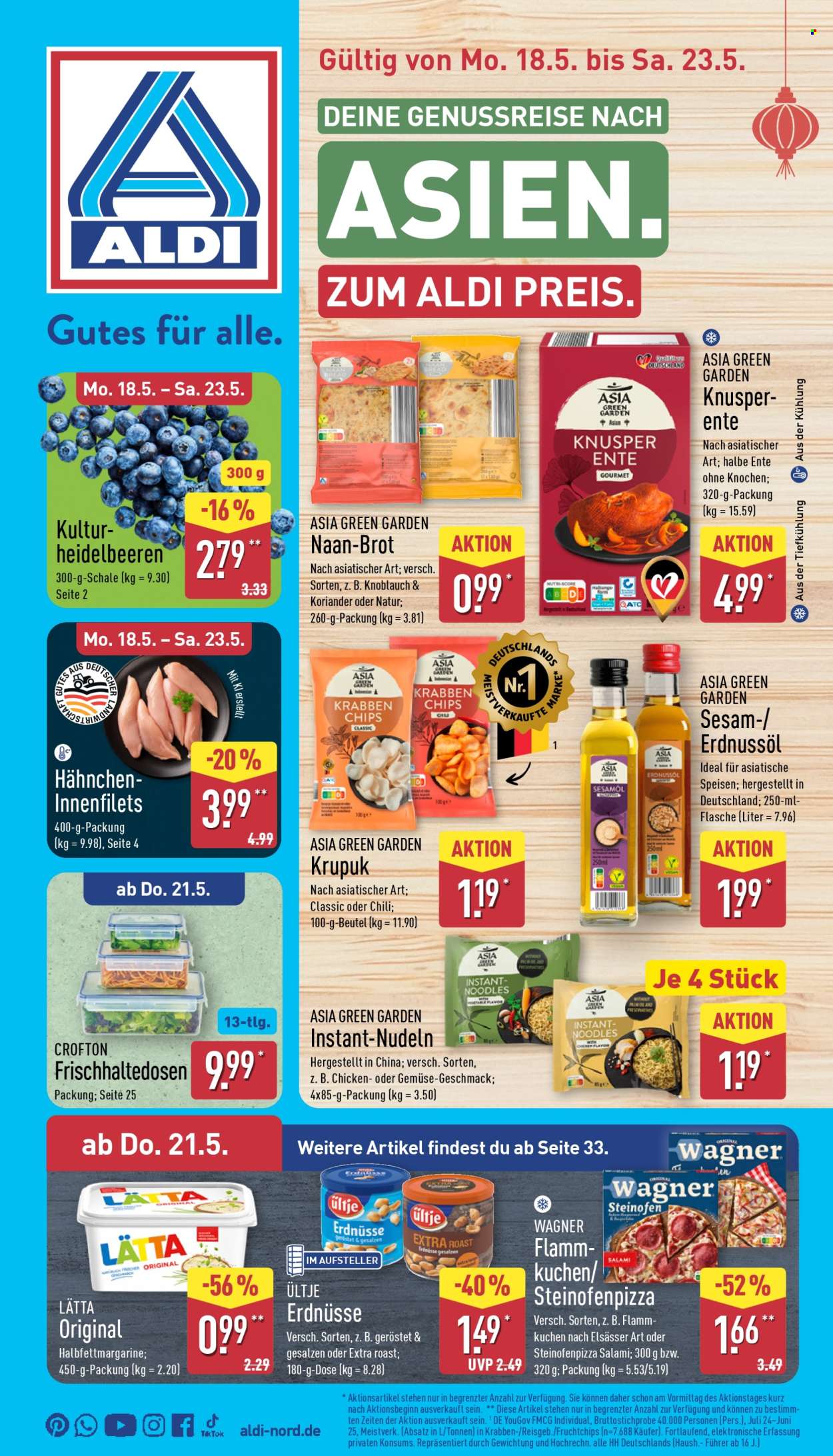 ALDI Nord Prospekte  - 18.05.2026 - 23.05.2026. Seite 1