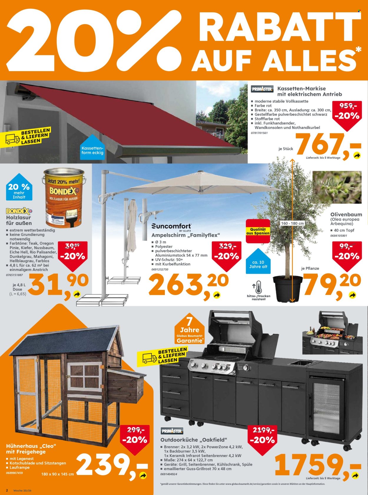 Globus Baumarkt Prospekte  - 15.05.2026 - 16.05.2026. Seite 2