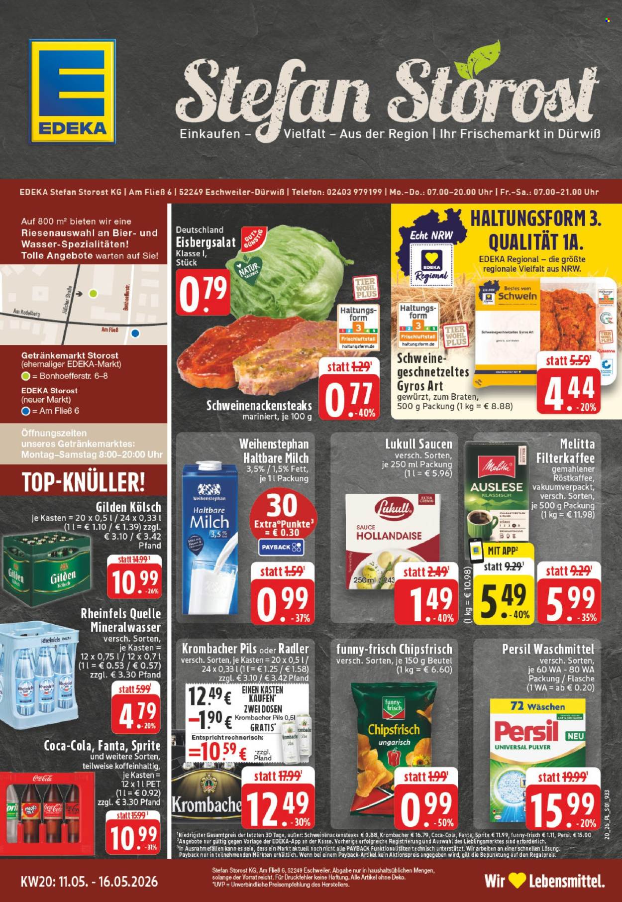 Edeka Prospekte  - 11.05.2026 - 16.05.2026. Seite 1