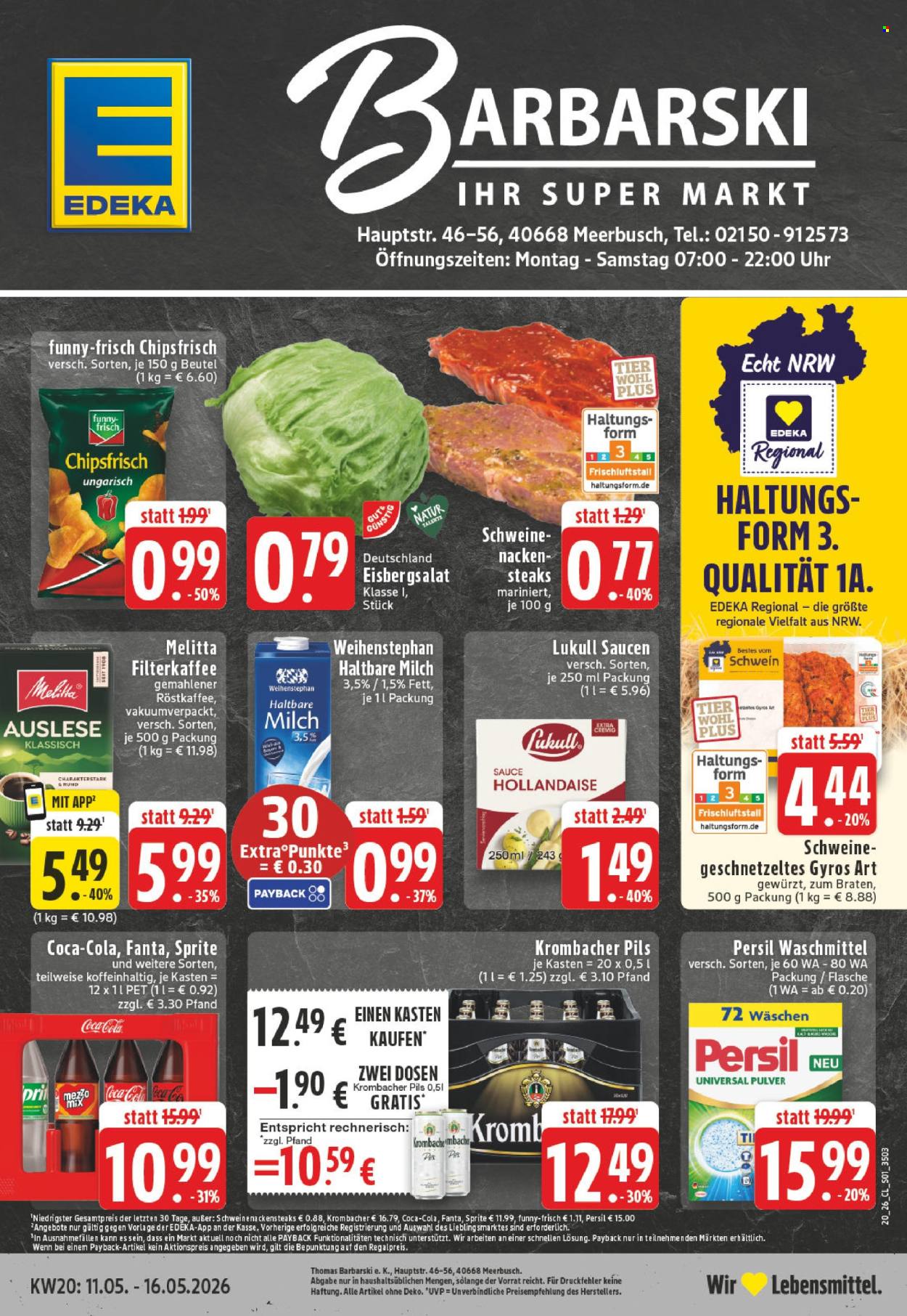 Edeka Prospekte  - 11.05.2026 - 16.05.2026. Seite 1