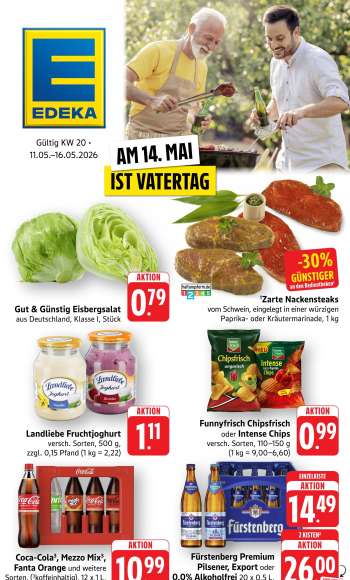 Prospekte Edeka - 11.05.2026 - 16.05.2026.