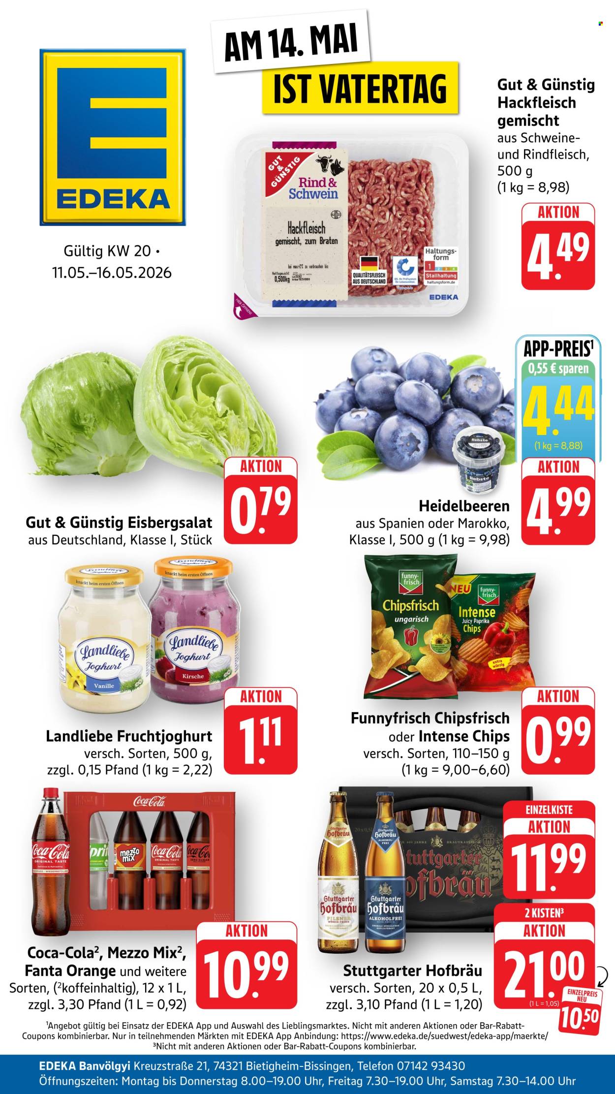 Edeka Prospekte  - 11.05.2026 - 16.05.2026. Seite 1