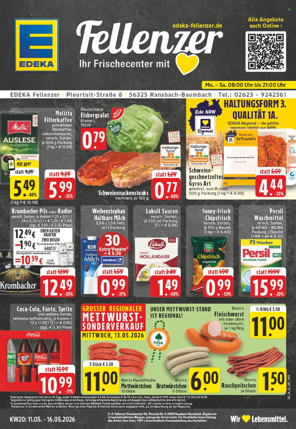 Edeka Prospekte  - 11.05.2026 - 16.05.2026. Seite 1