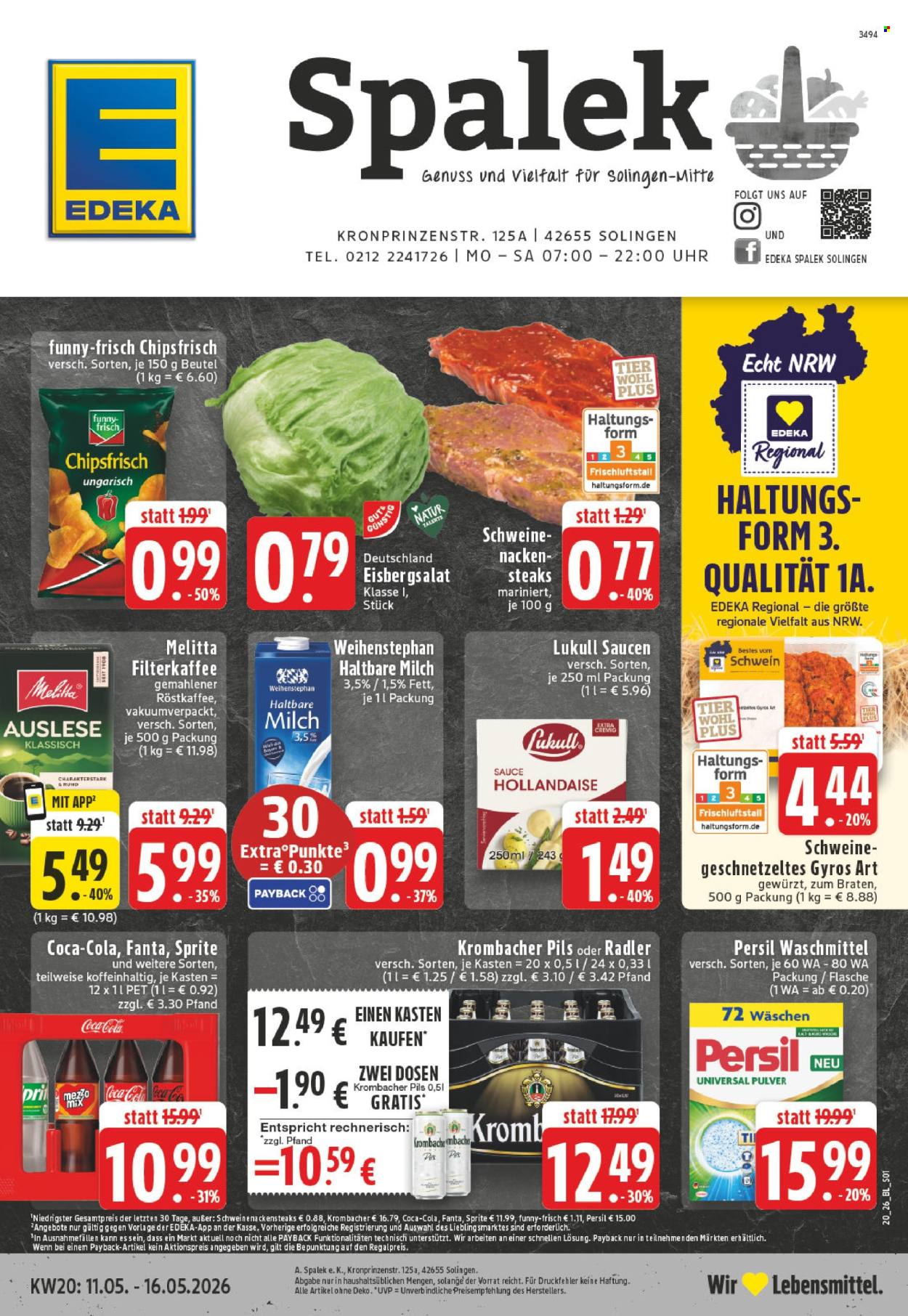 Edeka Prospekte  - 11.05.2026 - 16.05.2026. Seite 1