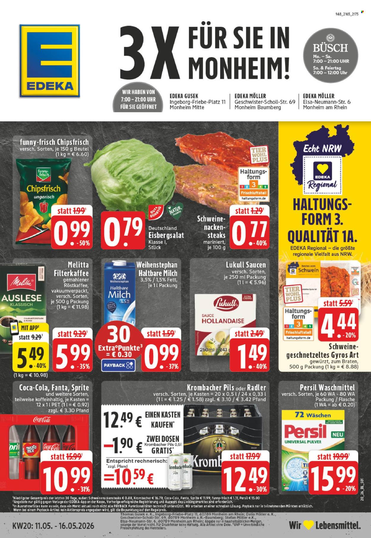Edeka Prospekte  - 11.05.2026 - 16.05.2026. Seite 1