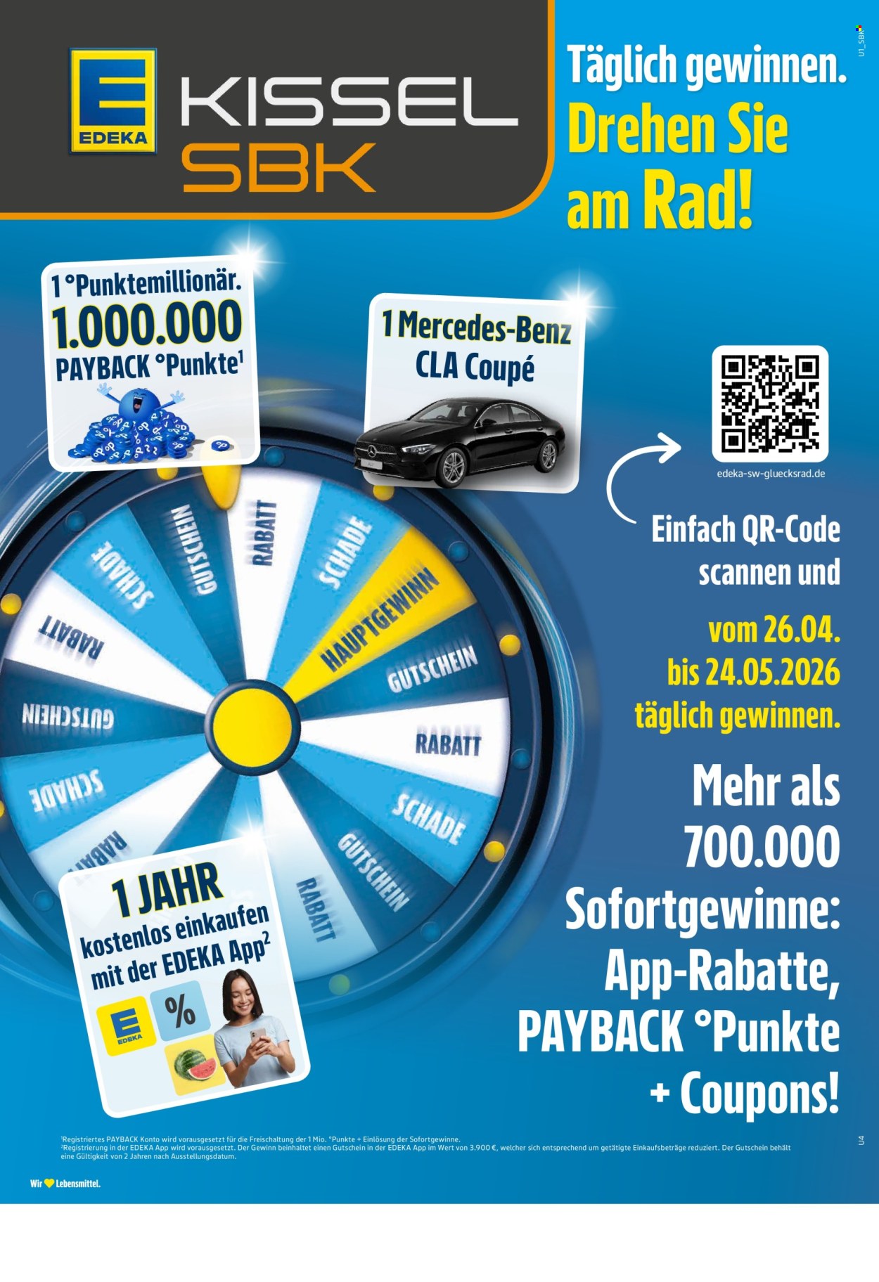 Edeka Prospekte  - 11.05.2026 - 16.05.2026. Seite 1