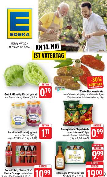 Prospekte Edeka - 11.05.2026 - 16.05.2026.