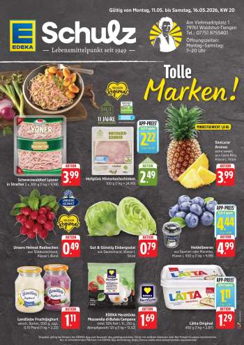 Prospekte Edeka - 11.05.2026 - 16.05.2026.