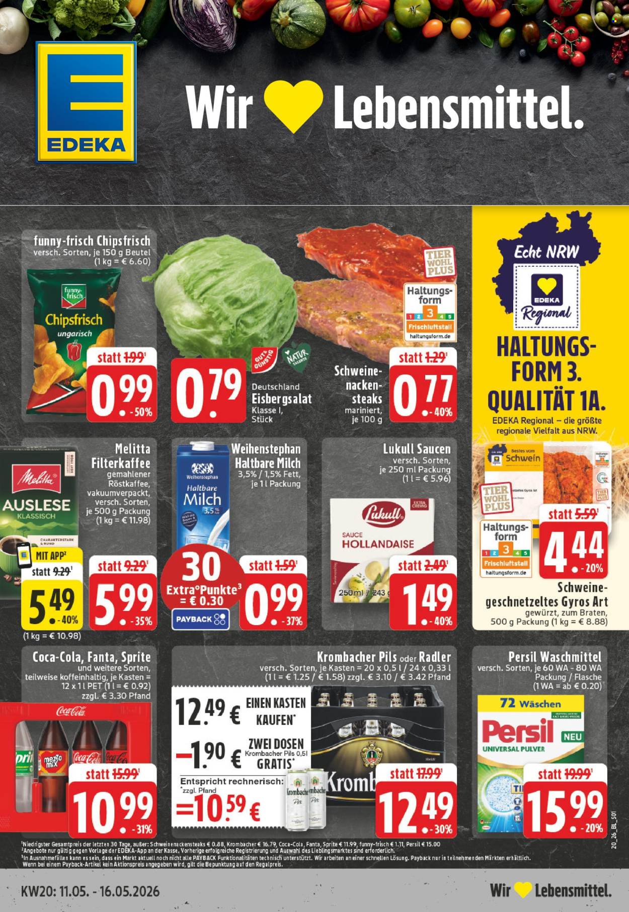Edeka Prospekte  - 11.05.2026 - 16.05.2026. Seite 1