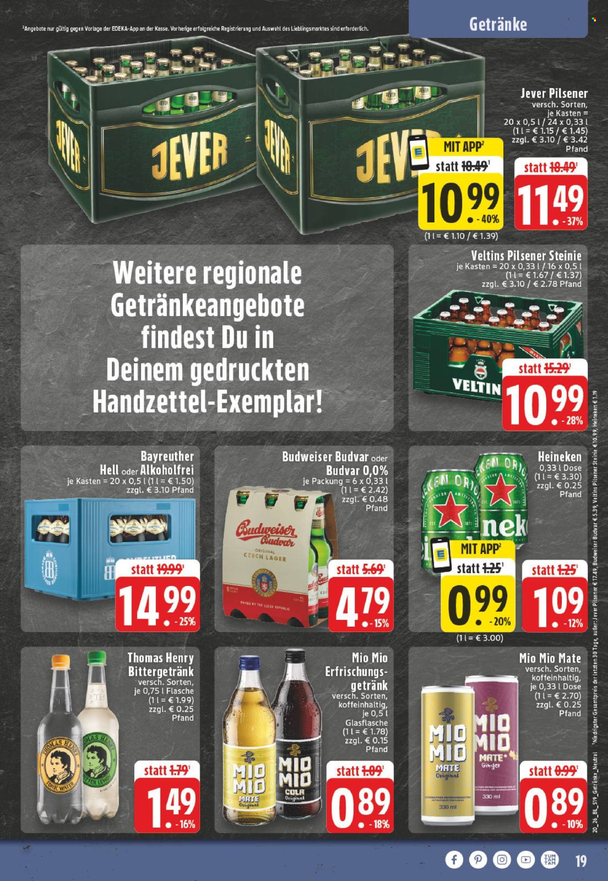 Edeka Prospekte  - 11.05.2026 - 16.05.2026. Seite 19